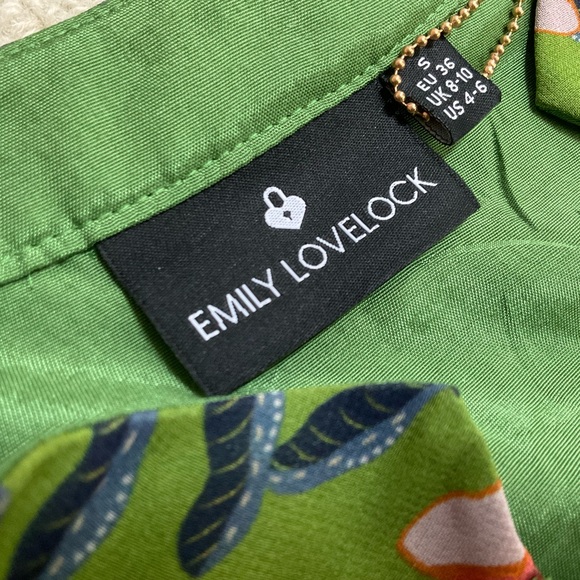 BRAND NEW EMILY LOVELOCK FLORAL DRESS WITH TAGS - Picture 12 of 14